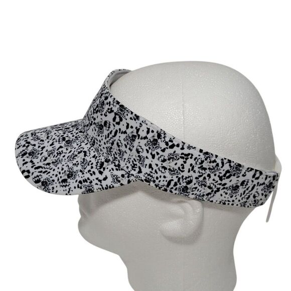 Puma Golf Visor Womens OS Adjustable Hat Golf Pickleball Tennis Leopard NEW - Picture 5 of 16